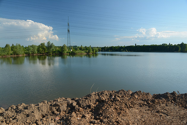 Kiesgrube in Zschieren, Dresden