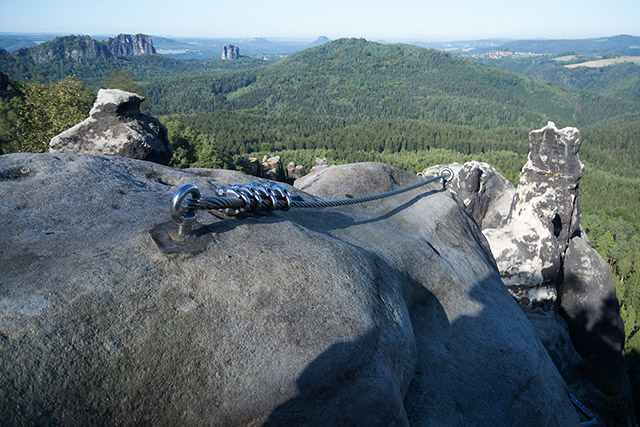 Sächsische Schweiz, Häntzschelstiege, oberes Ende